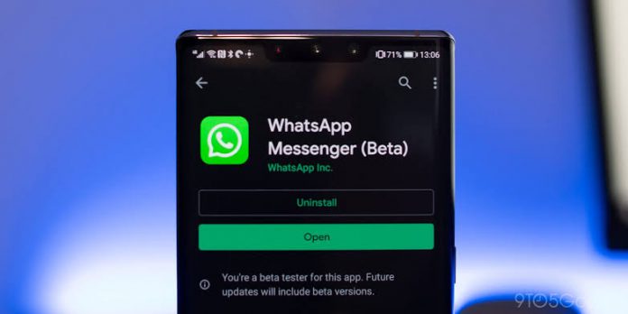 whatsapp beta version