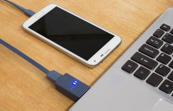 Phone charging from laptop: Fix slow charging on Android