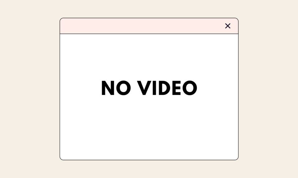 No Video with Supported Format and MIME Type Found