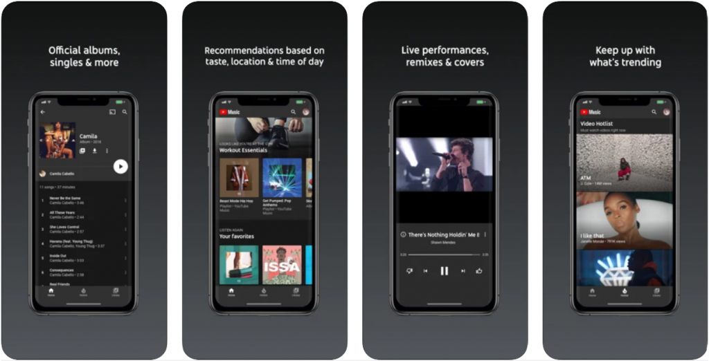 YouTube Music for iphone