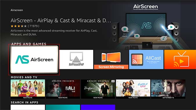 AirPlay to Amazon Fire TV Stick